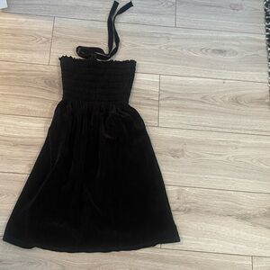 Juicy Couture Halter Velvet Dress